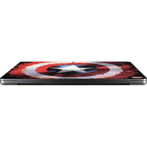 Marvel Captain America  Star Shield MacBook Pro 14in (2021-24) Skin